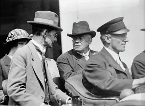Emilio Robasa [sic], Delegate from Mexico, left, with Agustin Rodriguez, 1914. Creator: Harris & Ewing. Emilio Robasa [sic], Delegate from Mexico, left, with Agustin Rodriguez, 1914. Creator: Harris & Ewing
