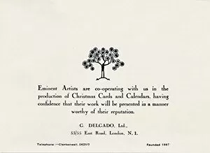 Cute Gallery: Eminent Artists - G Delgado, Ltd. 1935