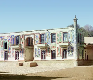 Plasterwork Prints: Emir Shir-Budun's palace, Bukhara