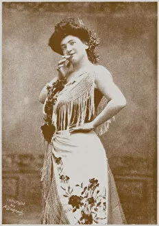 Dupont Gallery: Emma Calve as Carmen. Artist: Dupont, Aime (1842-1900)
