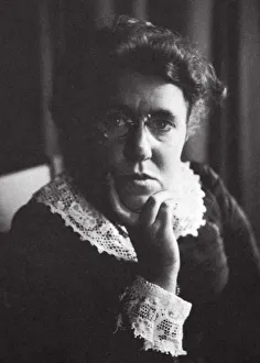 Anarchism Prints: Emma Goldman, Russian-born American anarchist and agitator, early 20th century. Artist
