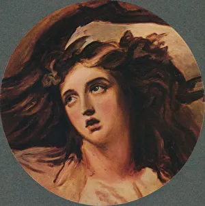 Brown Eyes Prints: Emma Hart (Lady Hamilton), 18th century, (1902). Artist: George Romney