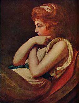 Emma, Lady Hamilton, c1785, (1909). Artist: George Romney