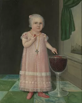 Pink Gallery: Emma Van Name, ca. 1805. Creator: Joshua Johnson