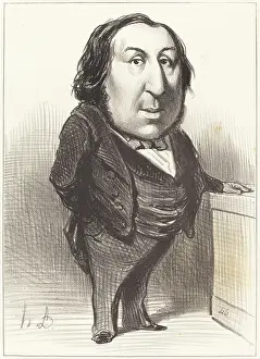 Arago Prints: Emmanuel Arago, 1848. Creator: Honore Daumier