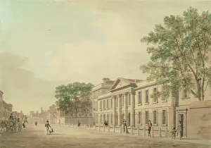 Aberdeen Art Gallery Museums Prints: Emmanuel College, Cambridge, 1799. Creator: Thomas Malton II