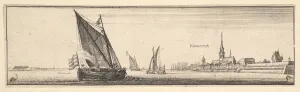 Emmerich, 1642-44. Creator: Wenceslaus Hollar