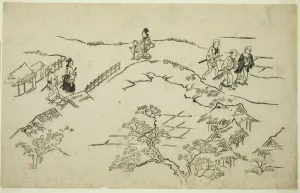 Emon Hill, from the series The Appearance of Yoshiwara (Yoshiwara no tei), c