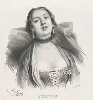 Charles Louis Gallery: Emotion, 1853. Creator: Villain