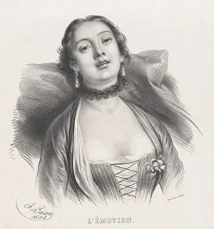 Choker Gallery: Emotion, 1853. Creator: Villain