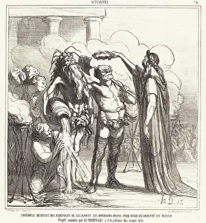 Ritual Prints: Empedocle recevant...les honneurs divins pour avoir desinfecte un fleuve