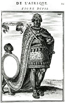 Abyssinian Gallery: The Emperor of Abyssinia, 17th century