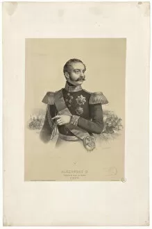 Alexander Nikolayevich Collection: Emperor Alexander II (1818-1881), 1855