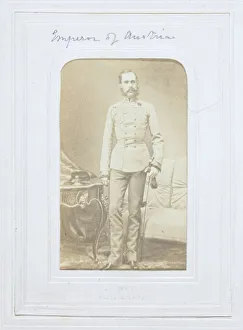 King Of Hungary Collection: The Emperor of Austria, 1860-69. Creator: Unknown