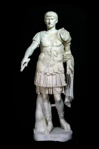Caligula Prints: Emperor Caligula, 1st century. Creator: Art of Ancient Rome, Classical sculpture