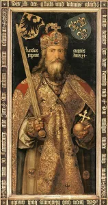 Charlemagne Prints: Emperor Charles the Great, 1511-1512. Creator: Dürer, Albrecht (1471-1528)