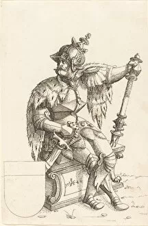 Hirsvogel Augustin Gallery: Emperor Charles V, 1546. Creator: Augustin Hirschvogel