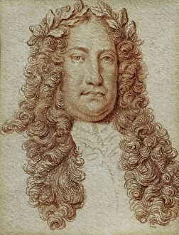 Long Hair Collection: Emperor Charles VI, 1730/1735. Creator: Martin van Meytens