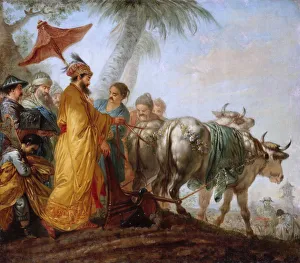 Hope Prints: The Emperor of China with a plough