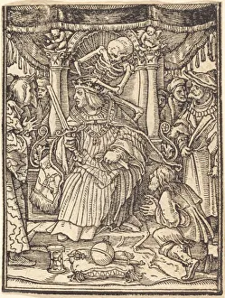 Halloween Prints: The Emperor. Creator: Hans Holbein the Younger
