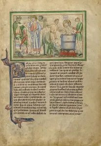 Boiling Prints: Emperor Domitian Speaking to Saint John the Evangelist and Saint John