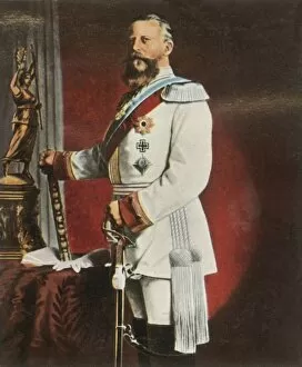 Emperor Frederick Iii Collection: Emperor Frederick III, c1888, (1936). Creator: Unknown