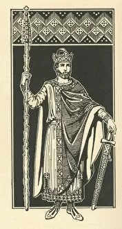 Henry Iii Gallery: The Emperor Henry II, The Holy (1002-1024), 1924. Creator: Herbert Norris