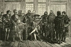 Surrounded Prints: The Emperor Maximilian Surrounded By The Most Illustrious of His Contemporaries (1508-1519)