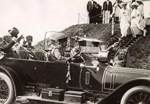 Emperor Nicholas II and President Poincare in Saint Petersburg in July 1914, 1914
