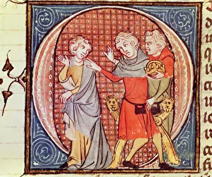 Initial Prints: The Emperor Otto IV (1209-1218) was deposed by Pope Innocent III (1198 - 1216)