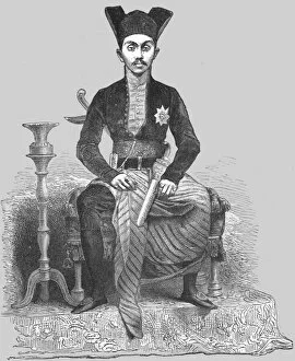 Cameron Collection: Emperor of Solo, Java; A Visit to Borneo, 1875. Creator: A.M. Cameron