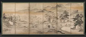 1615 1868 Prints: Emperor Yao Visiting Yu Chonghua