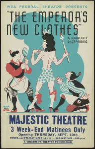 Pants Prints: The Emperor's New Clothes, [193-]. Creator: Unknown