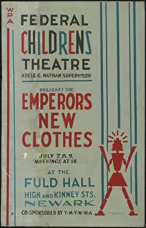 The Emperor's New Clothes, Newark, NJ, 1937. Creator: Unknown