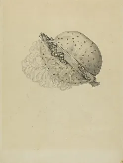 Hofmann Melita Prints: Empire Bonnet, 1935/1942. Creator: Melita Hofmann