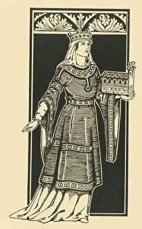 The Empress Cunigunda, (1002-1024), 1924. Creator: Herbert Norris