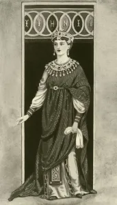 Edward Payson Dutton Gallery: An Empress of the Eastern or Western Empire - Fifth Century, B.C. 1924. Creator: Herbert Norris