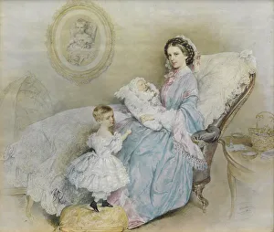 Sissi Prints: Empress Elisabeth and her children