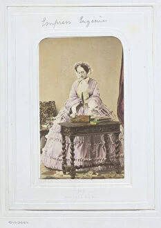 André Adolphe Eugène Disdéri Gallery: Empress Eugénia, 1860-69. Creator: André-Adolphe-Eugène Disdéri