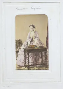 Eugenie Empress Prints: Empress Eugenia, 1860-69. Creator: Andre-Adolphe-Eugene Disderi