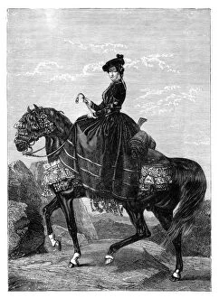 Images Dated 9th June 2007: Empress Eugenie de Montijo (1826-1920)