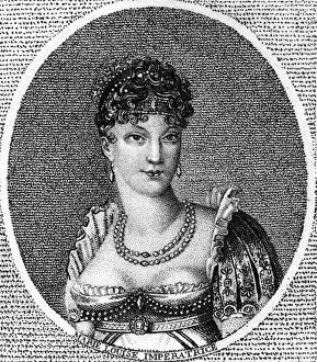 Empress Marie Louise, Empress of France, second wife of Napoleon Bonaparte, (1791-1847)