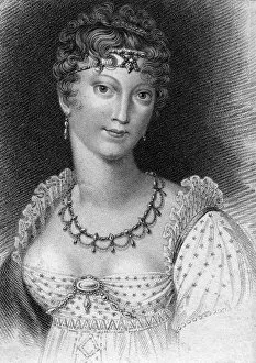 Hairdressing Collection: Empress Marie Louise, Empress of France, (1791-1847)