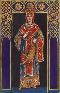 Herbert Norris Prints: An Empress of the Tenth, Eleventh and Twelfth Centuries