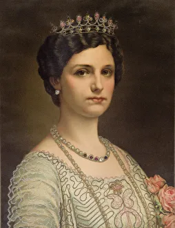 Empress Zita of Austria (1892-1989), Queen of Hungary, c. 1917. Creator: Anonymous