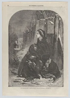 Henry Linton Prints: En Angleterre: Pauvre Jenny!, from Le Journal Illustre