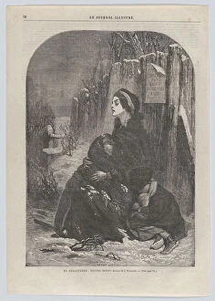 Illness Gallery: En Angleterre: Pauvre Jenny!, from 'Le Journal Illustré, 'no. 55, February 26-March 5, 1865