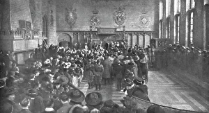 Albert I Prints: En Belgique delivree; La reception des souverains belges