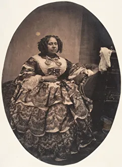 Louis Pierre Theophile Prints: En soiree - janvier 1856, 1856. Creator: Louis-Pierre-Thé