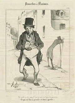 En voila un de jobard!... 19th century. Creator: Honore Daumier